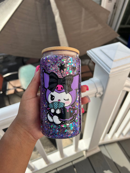 Kuromi 16oz GLASS