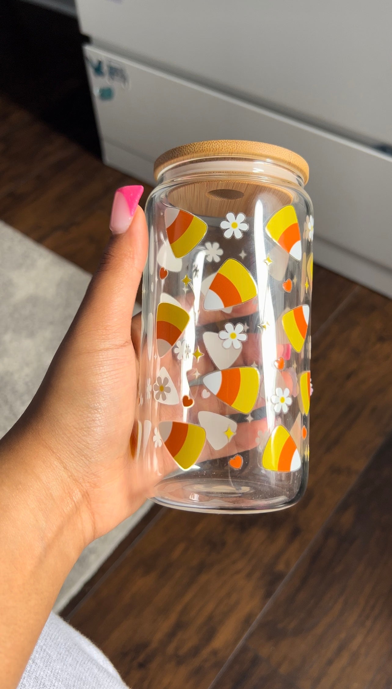 Candy Corn 16oz (GLASS)