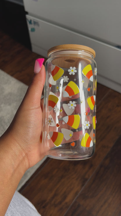 Candy Corn 16oz (GLASS)